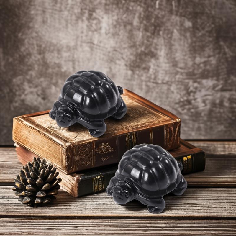 5cm Carved Polished Tortoise