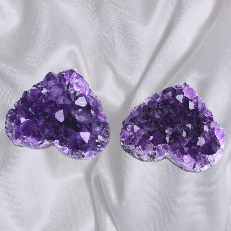 Heart Amethyst Cluster 