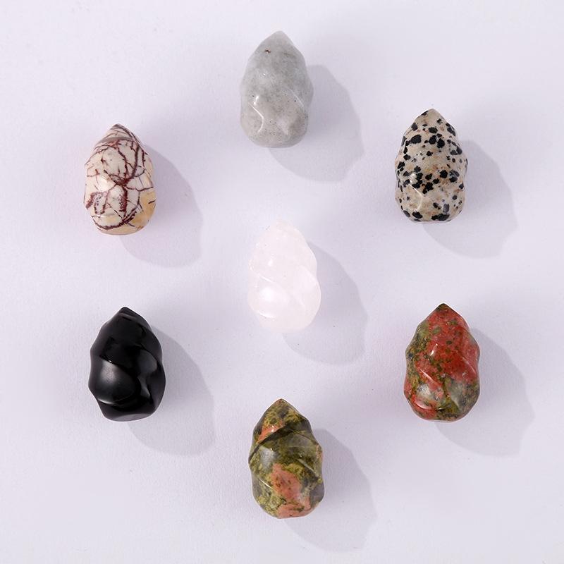 >Hand Carved Torch shaped Quartz Crystal
