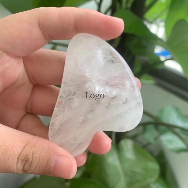 Heart-Shaped White Quartz Gush Board
