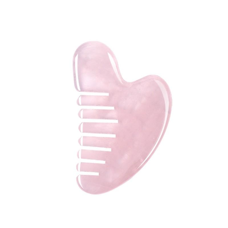 Rose Quartz Comb Gusha  