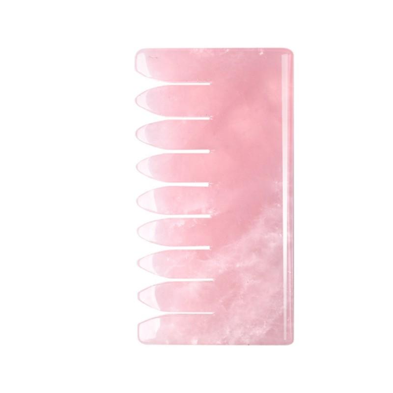 Rose Quartz Comb Gusha     