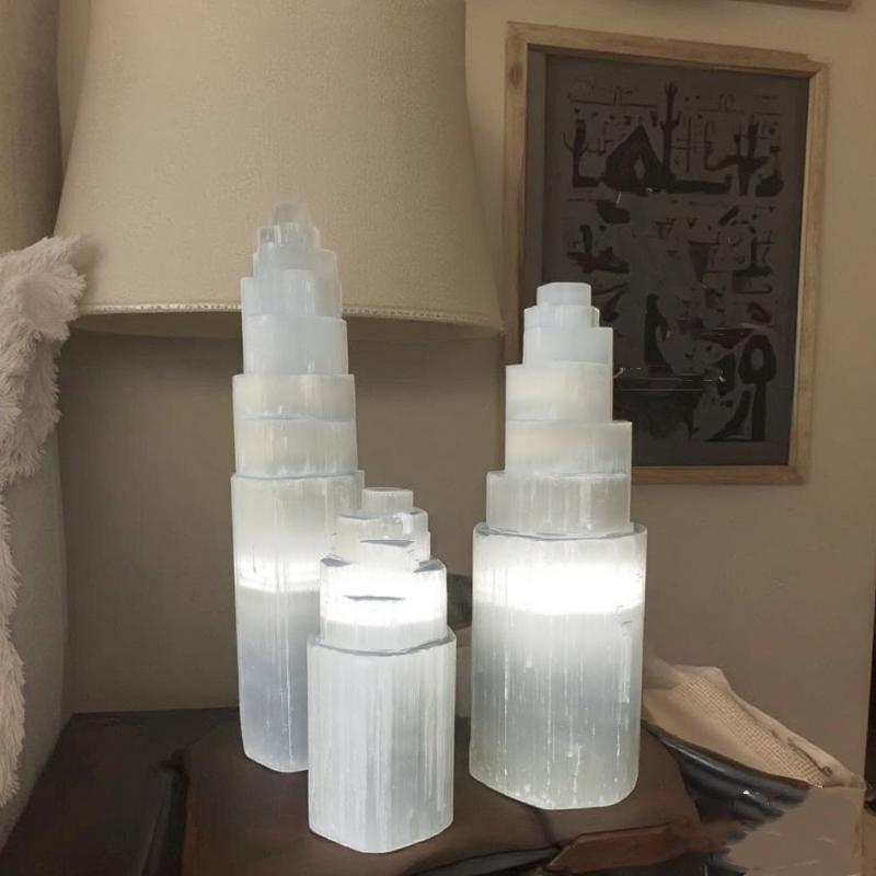 Selenite Crystal Tower